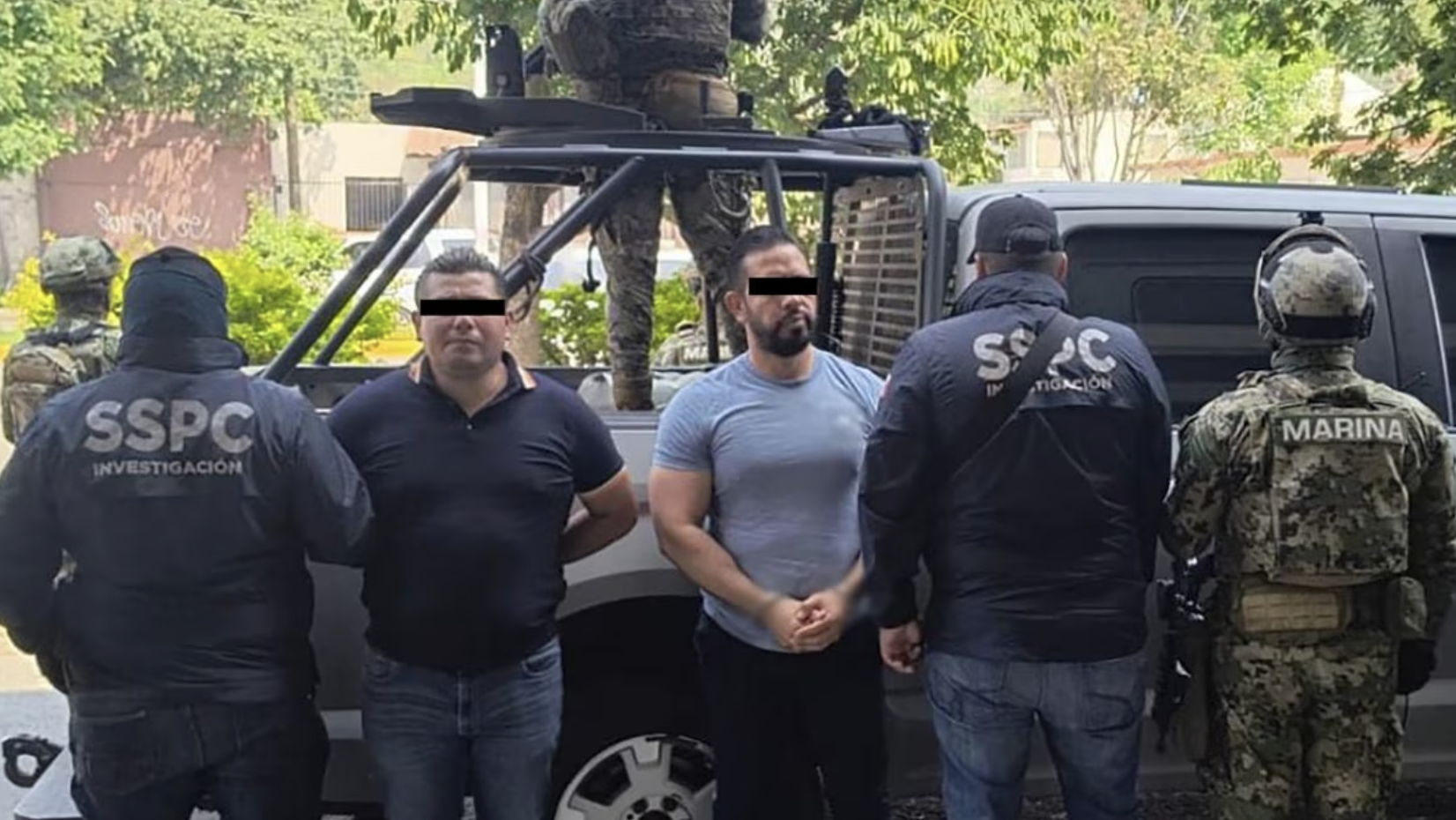 Detenidos de La Barredora en Jalisco